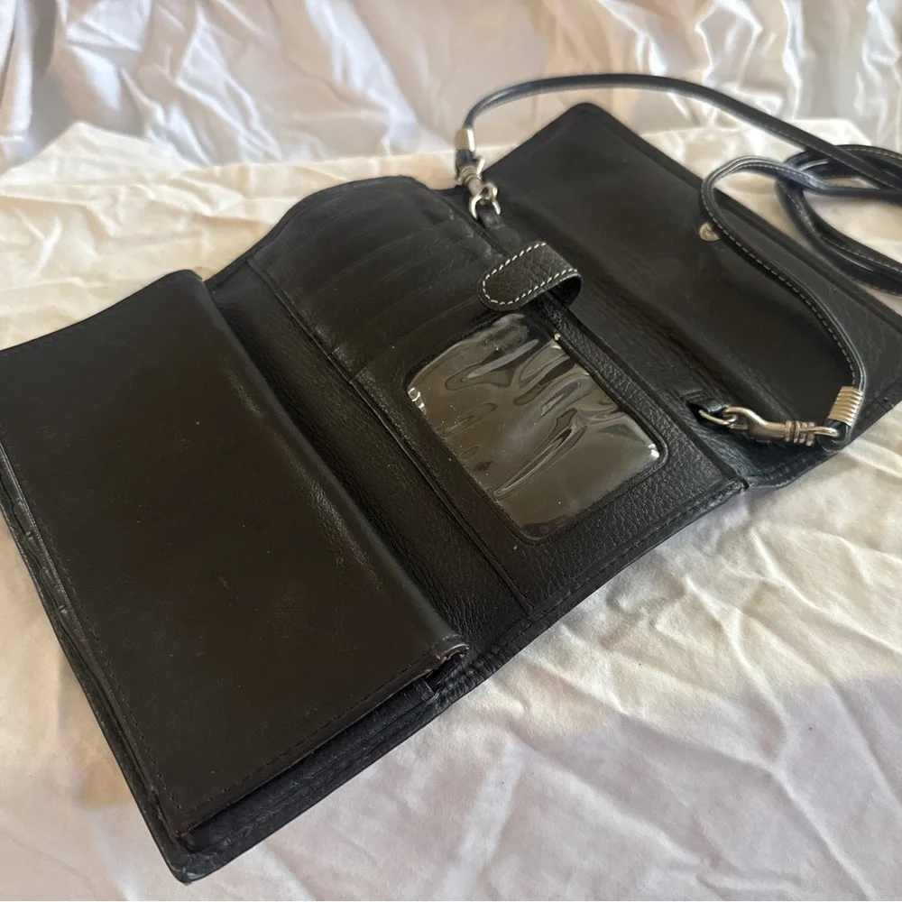 Brighton black leather